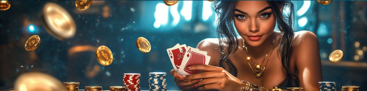 Live dealer blackjack table at tiara88 with multiple camera angles and professional studio setup